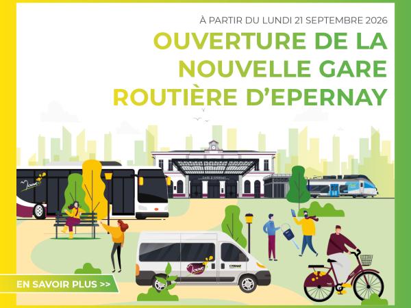 ouverture de la nouvelle gare routière d'Epernay